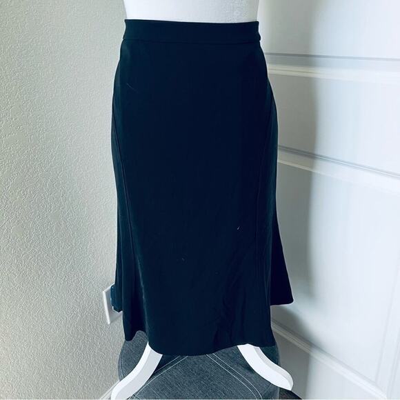 Hobbs British Luxury Brand Flared Hem Midi Skirt - Picture 1 of 5